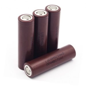 LG HG2 Brown 18650 3000mAh 20A - flat top